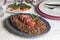 New Year\'s lentils with meat loaf cotechino