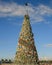 New Year`s Spruce on Baywalk of Puerto Princesa city. Palawan island.