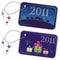 New year trinket tags 2011