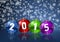 New years 2015 background
