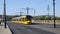 New Yellow tram in Budapest