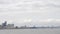 New York,August 3rd:New Jersey City Panorama over Hudson river in New York City
