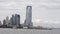 New York,August 3rd:New Jersey and New York City Panorama over Hudson river in New York City