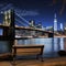 new york brooklyn bridge night