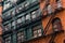 New York - cast-iron facades in SoHo