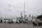 New York City, 2nd July: New Jersey Panorama from Brookfield Place Waterfront from New York City in United States