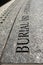 New York City: African Burial Ground inscription detail