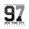 New York City, athletic department, american flag t-shirt design, typography for t-shirt graphics