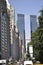 New York City,August 2nd:Street view with Time Warner Center in New York City