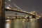New York City - Brooklyn Bridge in night