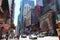 New York City busy streets.. restaurants n shoppes