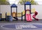 New York City Children Playground Empty and Closed during Covid 19 Pandemic NYC