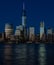 New York City Financial District, Manhattan blue hour