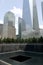 New York City: Ground Zero 9/11 Memorial park v