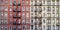 New York City historic apartment building panoramic view