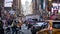 NEW YORK CITY - JANUARY 15, 2018: Roads around Times Square gets congested during rush hour