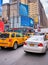 NEW YORK CITY - JUNE 11, 2013: Manhattan traffic on a hot sunny day