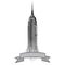 New York City Label. Vector USA landscape. Hand drawn sketch illustration