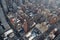 New York City Manhattan aerial view with skyscrapers texture