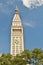 New York City in NY, USA- June 19, 2017 - NY City`s Metropolitan Life Insurance Tower was completed in 1909 -