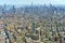 New York City NYC Manhattan skyline aerial view. Most populous city in United States