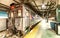 NEW YORK CITY - OCTOBER 20, 2015: Hoboken train station at night