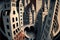 New york city painted by escher illustration generative ai