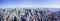 New York City panorama from the empire state