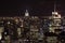 New York City Skyline Empire State Building Night