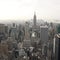 New York City skyline view from Rockefeller