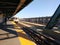 New York City Subway, F Train Arriving at Smith-9 Streets Station, MTA, Brooklyn, NYC, NY, USA