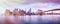 New York city sunset panorama, cityscape, Manhattan