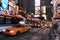 New York City Times Square by night.