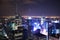 New York City Times Square night view panorama