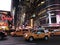 New York City Times Square TaxiCab night lights