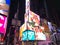 New York City / United States - 04.06.2022: Time Square at night - image