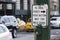 New York Cross sign : To cross street push button wait for signal