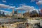 New York Highline Hudson Yards Construction Work Cranes Building