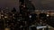 New York highrises in Midtown Manhattan at night