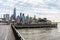 New York, Jersey City, USA - December 20, 2023: Skyline cityscape with modern skyscraper architecture in NJ New Jersey