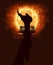 New York Liberty Torch Silhouette
