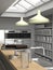 New York loft kitchen close-up