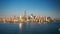 New York Manhattan island Sunset Timelapse