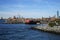 New York Manhatten Side with Hudson River