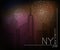 New York New Year city banner