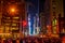 NEW YORK, NEW YORK - DECEMBER 31, 2013: New York Street Before New Years Eve. People Waiting Ball Drop.