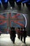NEW YORK, NY - NOVEMBER 13: British military drummers opening British invasion segment of 2013 Victoria\'s Secret Fashion Show