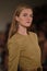 NEW YORK, NY - SEPTEMBER 11: A model walks the runway at Ralph Lauren fashion show