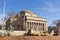 New York, NY / United States - Dec. 22, 2019: a landscape view the Columbia University Visitors Center