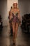 NEW YORK- SEPTEMBER 11: Model walks runway at the Blonds Collection for Spring/ Summer 2013